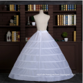 6 Hoops Tutu Chiffon Puffy Petticoat Weiß Ballkleid Petticoats Braut Petticoats